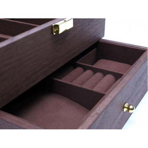 Шкатулка для зберігання годинників Craft 10WB.JW.BR Коричневий Шкатулка для зберігання годинників Craft 10WB.JW.BR Коричневий