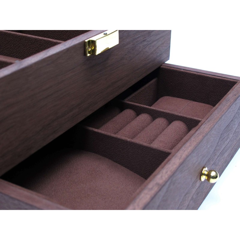 Шкатулка для зберігання годинників Craft 10WB.JW.BR Коричневий