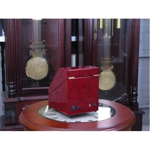 Шкатулка Salvadore для підзаводу 2 годинників 098/TP/2/DF 1x2 Бордовий Шкатулка Salvadore для підзаводу 2 годинників 098/TP/2/DF 1x2 Бордовий
