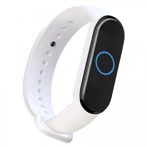 Ремінець Colored Strap для Xiaomi Mi Band 5/6 White Ремінець Colored Strap для Xiaomi Mi Band 5/6 White
