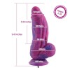 Фалоімітатор для секс-машин Hismith 9.45″ Silicone Fantasy Series Dildo, система кріплення KlicLok в інтернет супермаркеті PbayMarket!