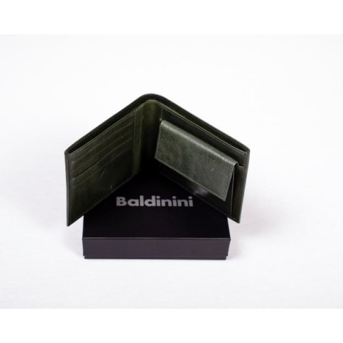 Гаманець Baldinini Чоловічий Темно-Зелений (HB77203) Гаманець Baldinini Чоловічий Темно-Зелений (HB77203)