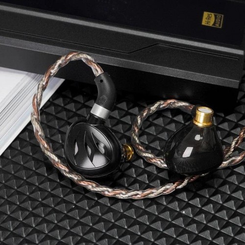 Планарні навушники TRN RoseFinch зі змінним аудіороз'ємом 3,5 мм Чорний