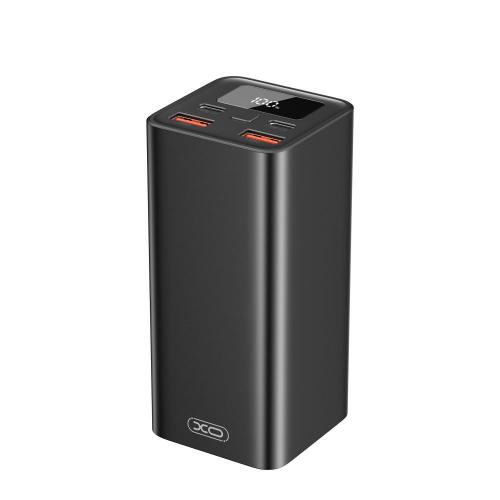 Зовнішній акумулятор Power Bank XO PB97 PD65W сила струму 3A QC2.0/3.0 Type-C 20000 mAh Чорний Зовнішній акумулятор Power Bank XO PB97 PD65W сила струму 3A QC2.0/3.0 Type-C 20000 mAh Чорний