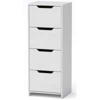 Комод С Компанит Німфея альба (48х42х123,2 см) Комод С Компанит Німфея альба (48х42х123,2 см)