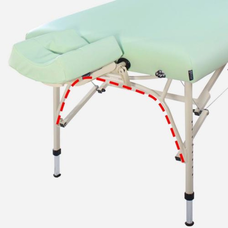 Масажний стіл Master Massage Bel Air 71x183 см Лілійно-зелений (104064)