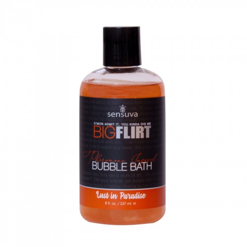 Піна для ванни Sensuva — Big Flirt Pheromone Bubble Bath — Lust in Paradise (237 мл) в інтернет супермаркеті PbayMarket!