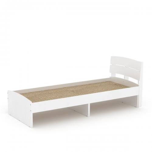 Ліжко Модерн 80 Компанит білий Ліжко Модерн 80 Компанит білий