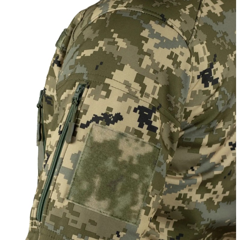 Куртка чоловіча No Brand SoftShell Max-Heat ММ-14 Камуфляж S (2047880424)