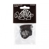 Медіатори Dunlop 488P1.0 Tortex Pitch Black Standart Guitar Pick 1.0 mm (12 шт.)