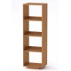 Стелаж Тумба 3 Компанит МГ 5 50х40х158 см Бук