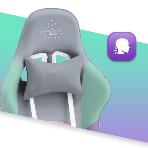 Комп'ютерне крісло Hell's Rainbow Violet-Mint