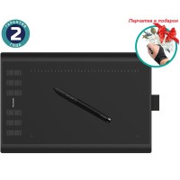 Графічний планшет Huion New 1060 Plus + рукавичка