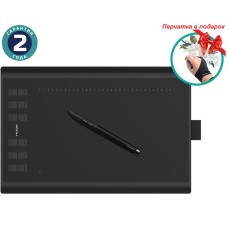 Графічний планшет Huion New 1060 Plus + рукавичка