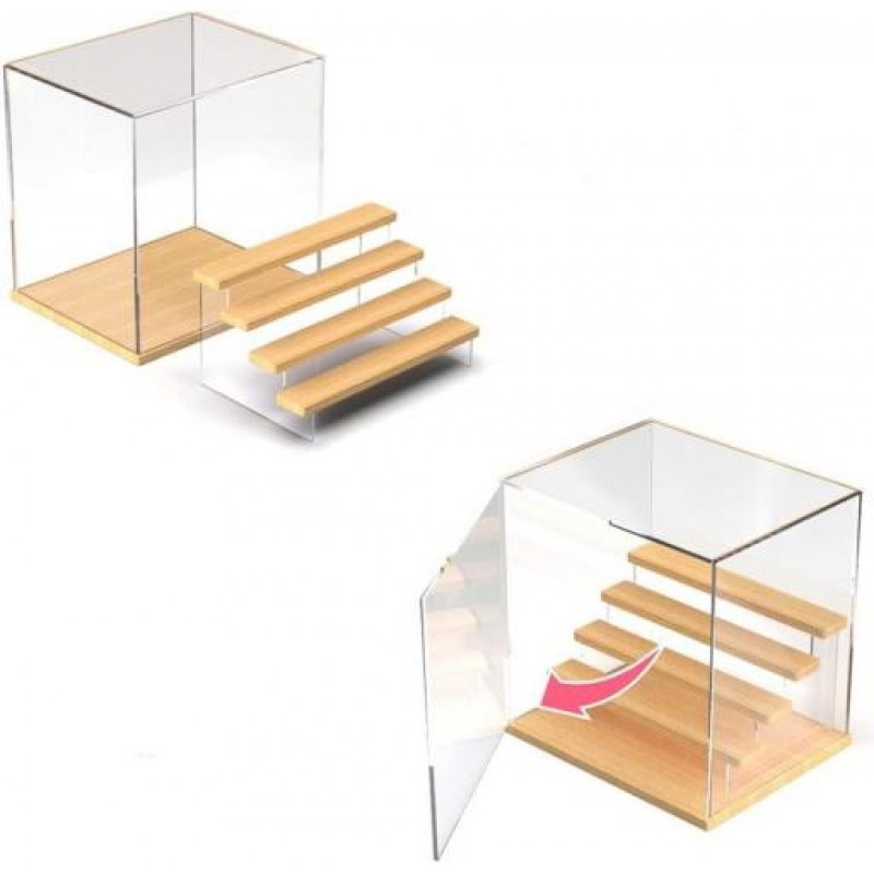 Бокс-вітрина прозора для аксесуарів з дверцятами iBag 320х320 Акрил 3 мм (B23005)