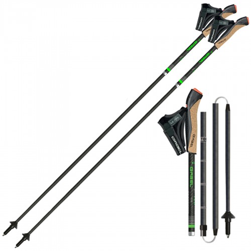 Палиці для скандинавської ходьби Gabel FLD Carbon 105 (7009400801050) Палиці для скандинавської ходьби Gabel FLD Carbon 105 (7009400801050)