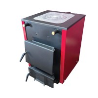 Котел твердопаливний Termico КВТ 14 кВт Червоний