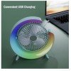 Вентилятор настільний No Brand USB-Type-C 33278 Green (30151433)