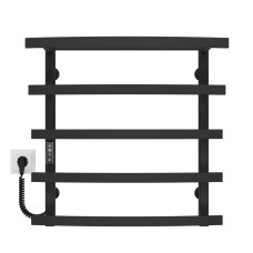 Рушникосушарка електрична Lotos П5 400х600 Deffi Чорний JD04 (A.LO.60.40.5.E.B.L.2)