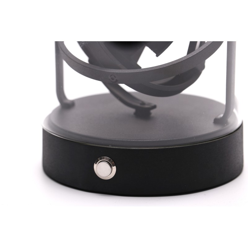 Шкатулка Salvadore для підзаводу годинника GLILEO/1811/B 15х12х12 см Чорний