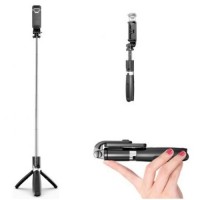 Штатив для телефону монопід-тренога + пульт Bluetooth L02 селфі палиця Штатив для телефону монопід-тренога + пульт Bluetooth L02 селфі палиця