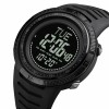 Годинник чоловічий спортивний з компасом Skmei 2147 Compass Чорний