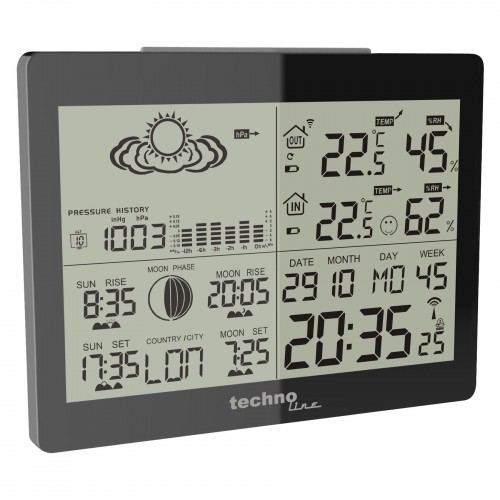 Метеостанція Technoline WS6760 Black (WS6760) Метеостанція Technoline WS6760 Black (WS6760)