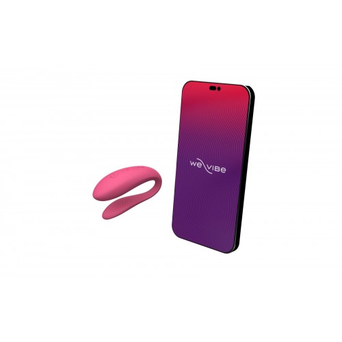 Смарт-вібратор для пар We-Vibe Sync Lite Pink, 10 віброрежимів, можна поєднувати з проникним сексом в інтернет супермаркеті PbayMarket!