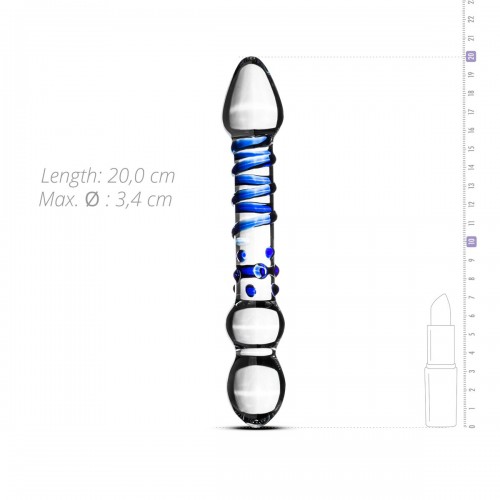 Скляний дилдо Gildo Glass Dildo No. 21