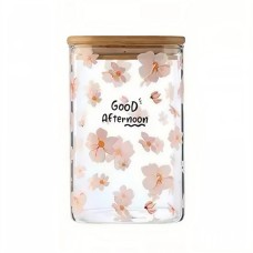 Банку для сипучих продуктів YIWU Sakura 1,2 л Різнокольоровий (HP-34-23)