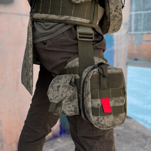 Підсумок для гранат BroniQ Cordura 600D Піксель Підсумок для гранат BroniQ Cordura 600D Піксель