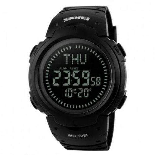 Чоловічий годинник з компасом Skmei 1231 Black Чоловічий годинник з компасом Skmei 1231 Black