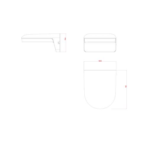 Кронштейн Provision ISR PR-WB-A-G 129.5x155x74.5 мм