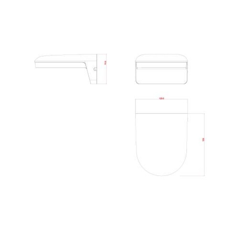 Кронштейн Provision ISR PR-WB-A-G 129.5x155x74.5 мм