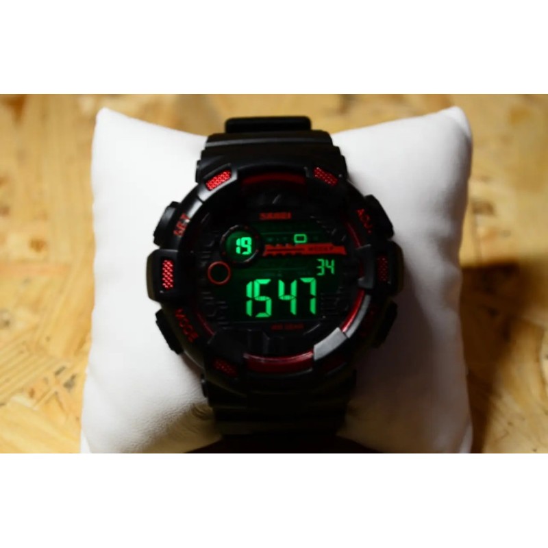 Чоловічий наручний годинник Skmei Champion 1243A Чорний