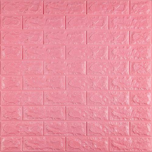 3D панель самоклеюча цегла Рожевий 700x770x7мм (004-7) Sticker Wall SW-00000057 3D панель самоклеюча цегла Рожевий 700x770x7мм (004-7) Sticker Wall SW-00000057