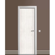 Наклейка на двері Zatarga «Біле дерево» 650х2000 мм вінілова 3Д наклейка декор самоклеюча