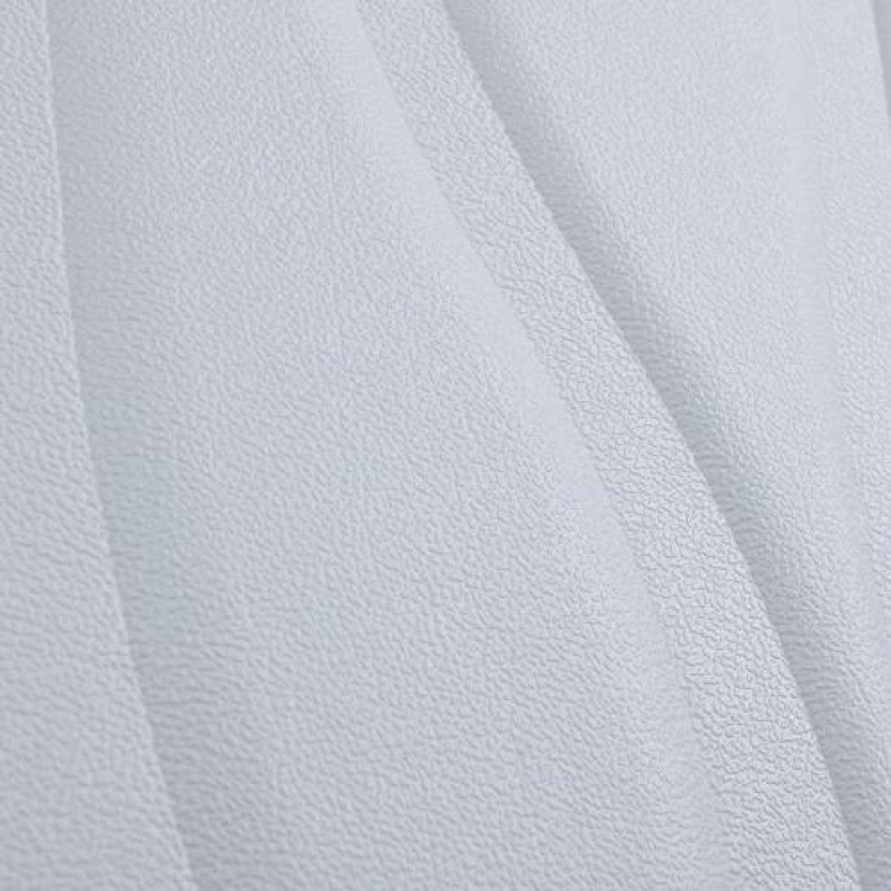 Самоклеюча панель 3D Loft Великі хвилі 700x700x6 мм Білий (187)