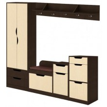 Передпокій Фаїна А4 Компанит Венге комбі (komA15)