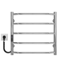 Рушникосушарка електрична Трапеція П5 500х500 Deffi Хром JD03 (C.TR.50.50.5.E.C.L.1)