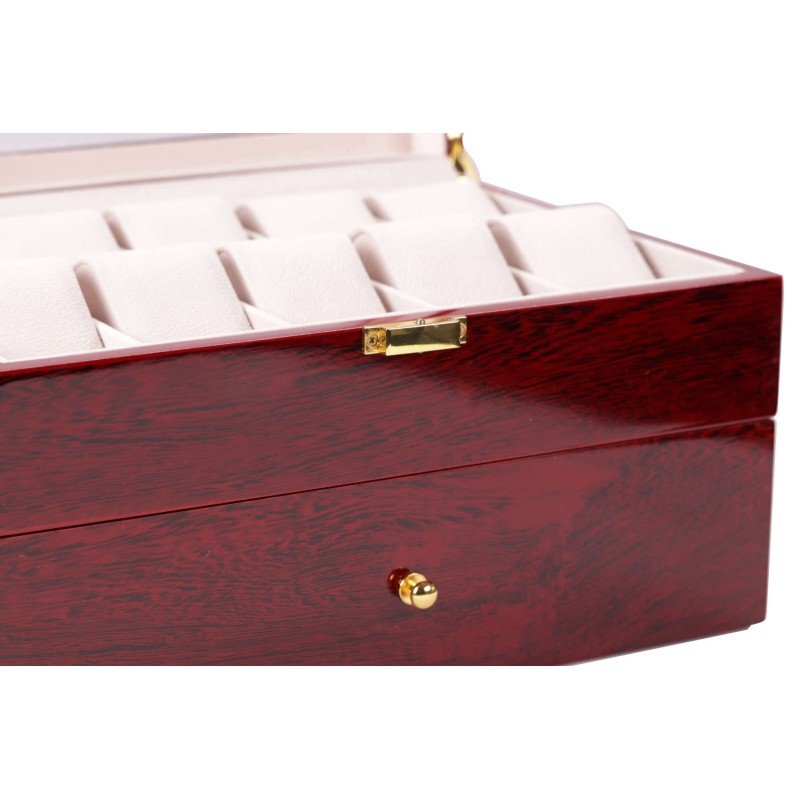 Шкатулка для зберігання годинників Craft 20WB.RED Бордовий