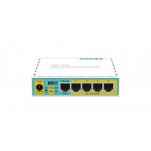 Маршрутизатор MikroTik RouterBOARD RB750UPr2 hEX PoE lite (650MHz/64Mb, 1xUSB, 5х100Мбіт, PoE in, PoE out)