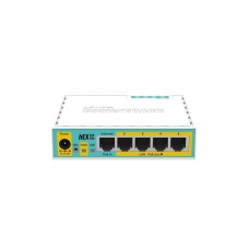 Маршрутизатор MikroTik RouterBOARD RB750UPr2 hEX PoE lite (650MHz/64Mb, 1xUSB, 5х100Мбіт, PoE in, PoE out)