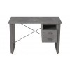 Письмовий стіл із ящиками Ferrum-decor Оскар 750x1400x700 метал Сірий ДСП Бетон 16 мм (OSK0084) в інтернет супермаркеті PbayMarket!