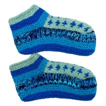 Шкарпетки домашні Kathmandu вовна яка М (22-25 см) Фісташковий Блакитний Синій (27238)