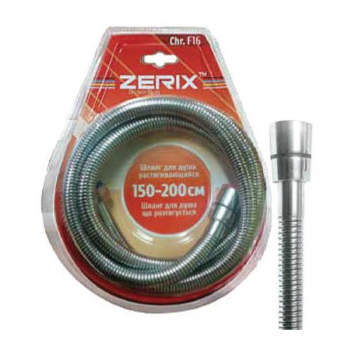 Шланг розтяжний ZERIX Chr.F16 150-200 см (ZX0114) в інтернет супермаркеті PbayMarket!