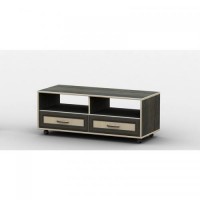 Тумба під телевізор Тиса Мебель ТВ-243 Венге Дуб молочний 44x45x90 см Тумба під телевізор Тиса Мебель ТВ-243 Венге Дуб молочний 44x45x90 см