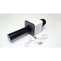 Мікрофон-караоке Noisy KTV Q7 з динаміком Чорний з білим (3sm_648363804)