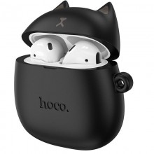 Бездротові навушники для дітей Bluetooth HOCO Cat EW45 у кейсі Black N