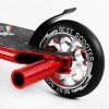 Самокат трюковий Best Scooter Spider HIC-система пеги алюмінієвий диск та дека колеса PU 100 кг Red (107490)